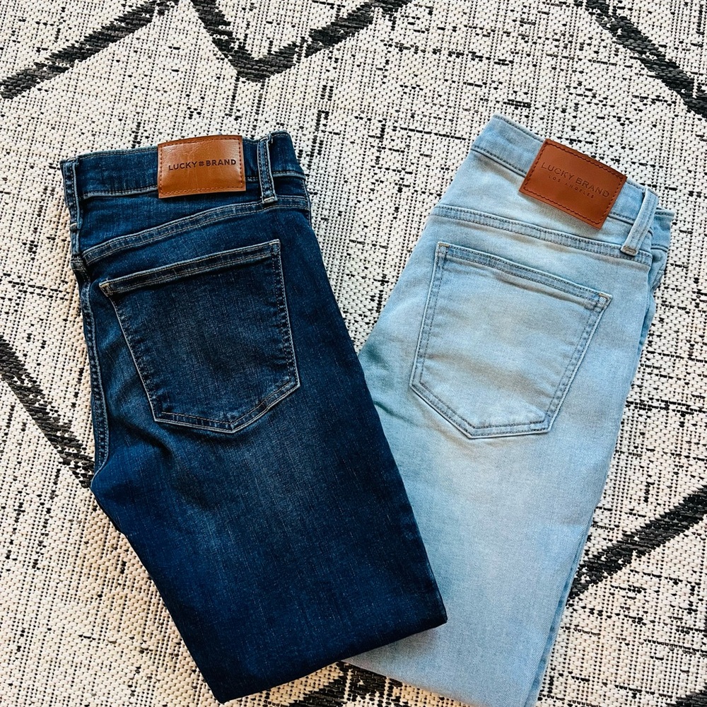 Lucky Brand Women’s Jeans - Indigo and Light Wash - Ava Mid Rise